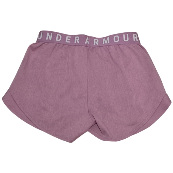 Under Armour Women's Pink Athletic Shorts - Picture 2 of 6